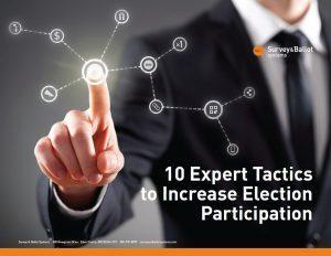 View webinar: 10 Expert Tactics to Increase Election Participation