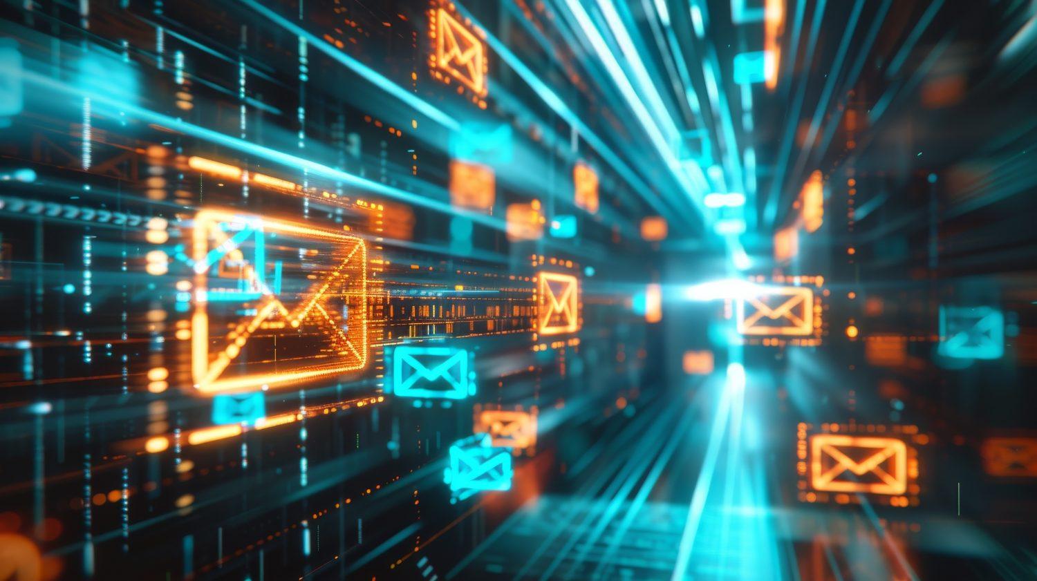 Email deliverability envelopes in digital space