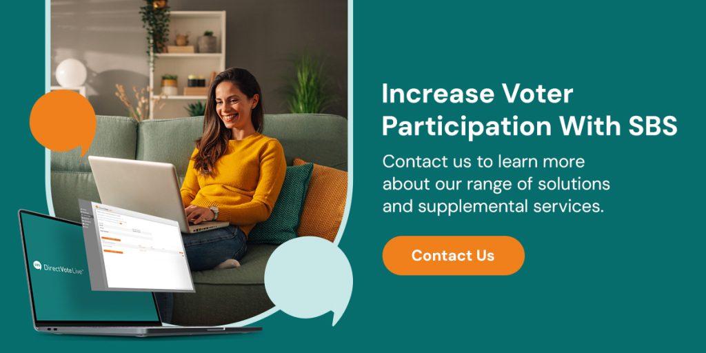 women researching election engagement solutions