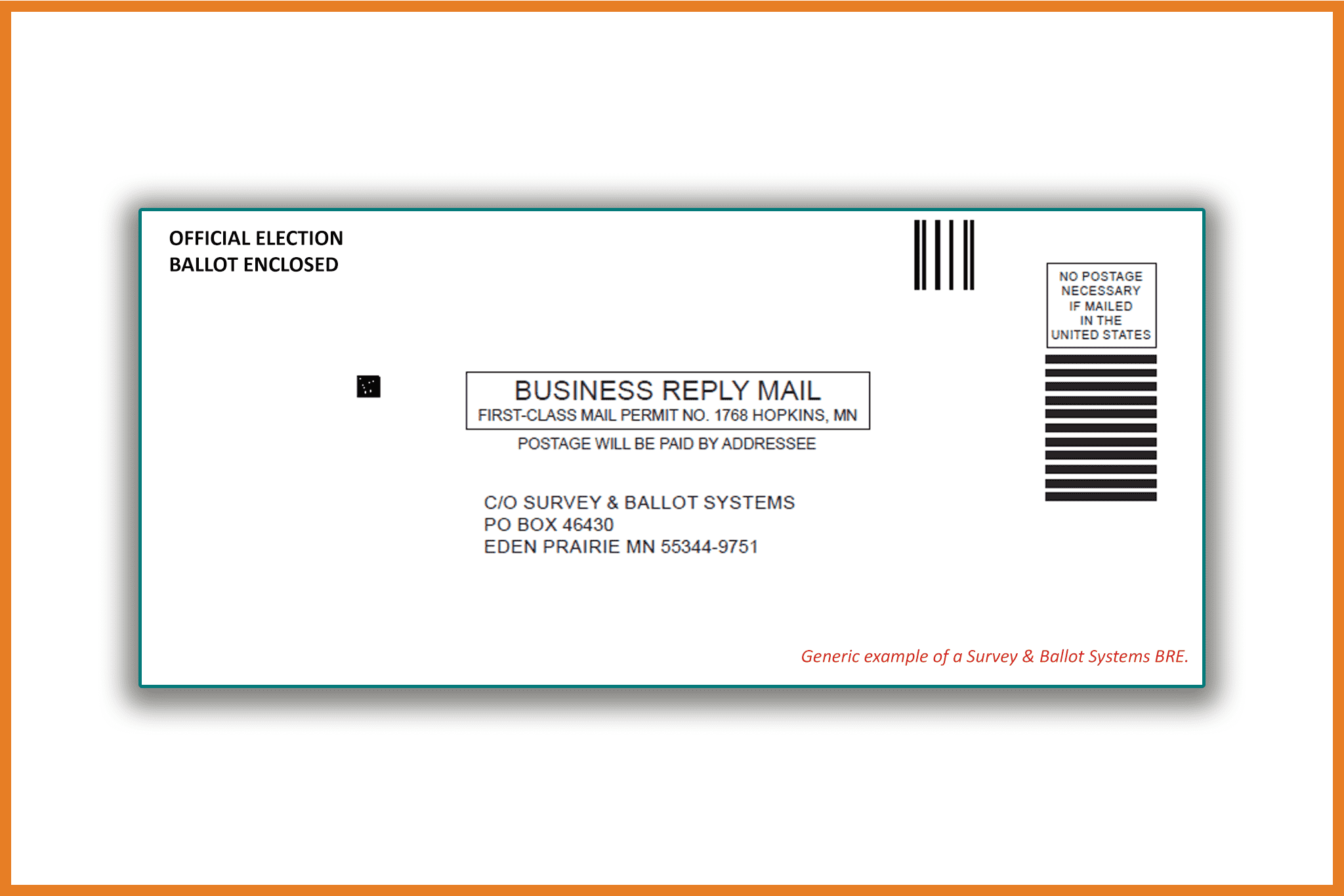 Business Reply Envelope Survey & Ballot Systems