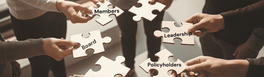 Mutual Insurance Company, Election